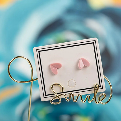 Mazie un jauki porcelāna daudzkrāsaini auskari pret alerģiju #LY407 barato percing accesorios oreja mujer kolczyki vairumtirdzniecība