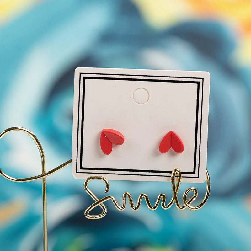 Mazie un jauki porcelāna daudzkrāsaini auskari pret alerģiju #LY407 barato percing accesorios oreja mujer kolczyki vairumtirdzniecība