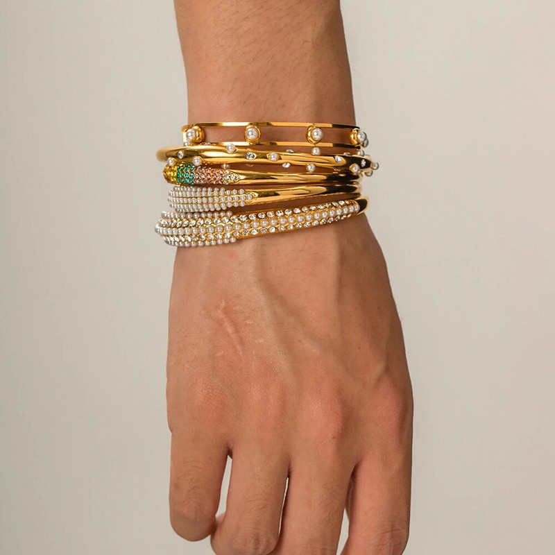 „Youthway“ metalo tekstūros madingi nerūdijančio plieno apyrankės, vasaros madingi unisex papuošalai vyrams, moterims, 2023 m.