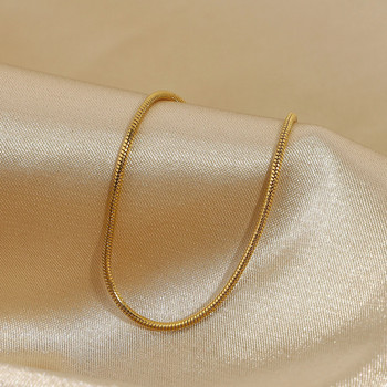 Βραχιόλι στοίβαξης με αλυσίδα από επιχρυσωμένο ανοξείδωτο ατσάλι για γυναίκες Μινιμαλιστικό γεωμετρικό βραχιόλι καρπού Δώρα κοσμημάτων