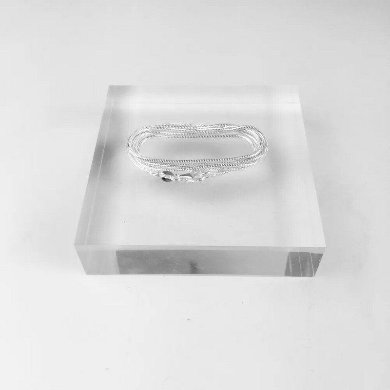 1 mm čūskas ķēdes kaklarota pilnīgi jauna Glam modes rotaslietas Eiropas stila dvēsele 925 sudraba dāvana vīriešiem sievietēm