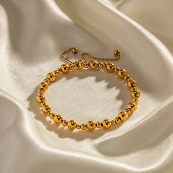 Βραχιόλι Sphere Pull Συλλογή Youthway Gold Tone από ανοξείδωτο ατσάλι Υψηλής ποιότητας κοσμήματα μόδας αδιάβροχο για γυναίκες Δώρο