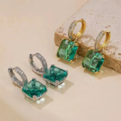 Fashion 2 Colors AAA CZ Element Stud σκουλαρίκια για γυναίκες Χονδρικό δώρο γάμου φθηνή τιμή εργοστασίου