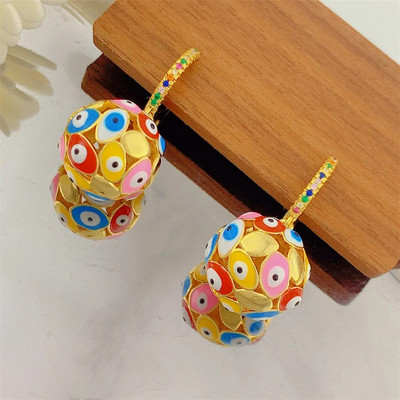 Fashion 2 Colors AAA CZ Element Stud σκουλαρίκια για γυναίκες Χονδρικό δώρο γάμου φθηνή τιμή εργοστασίου