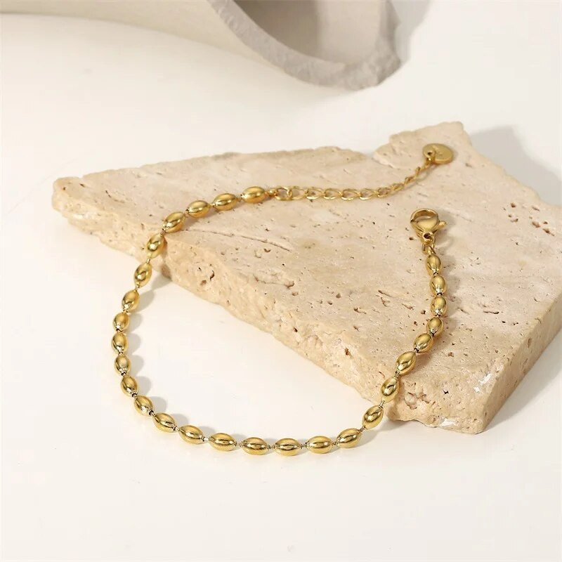 Modes rokassprādzes ar pērlītēm Zelta krāsas krelles sievietēm Apburošas rokassprādzes ballīšu rotaslietas Dāvana 2022. gada modernas rotaslietas