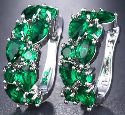 „Bettyue“ prekės ženklo mados žavesys 13 spalvų Monalisa auskarai blizgūs AAA cirkonio akinantys papuošalai moterims vakarėliui, akį traukianti dovana