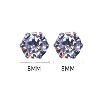 1 paar valget magnetkõrvarõngast magnetkõrvaklambrid, meeste naiste kõrvarõngad, kristallist kivist kõrvarõngaklambrid, ilma augustamiseta ehted, kingitus