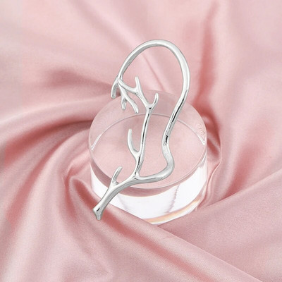 Vintage zelta krāsas metāla ragu ausu klipši Neperforēti elfu ausis aproces auskari sievietēm viltus skrimšļu auskari rotaslietas dāvanas