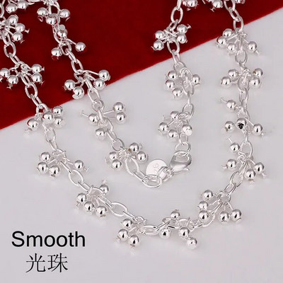 Korea mood 925 Sterling Silver helmed ketid kaelakeed naistele luksuslikud disainer ehted Pühade kingitused