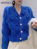 2023. gada rudens ziemas džemperi Sieviešu džemperis Jauns V veida kakla izgriezums, trikotāžas trikotāžas sieviešu tops korejiešu modes jaka sievietēm