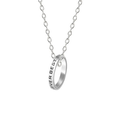 3 db/szett Best Friends nyaklánc szív alakú medál BFF nyakláncok barátság nyaklánc nőknek lányok nővérek láncok ajándék