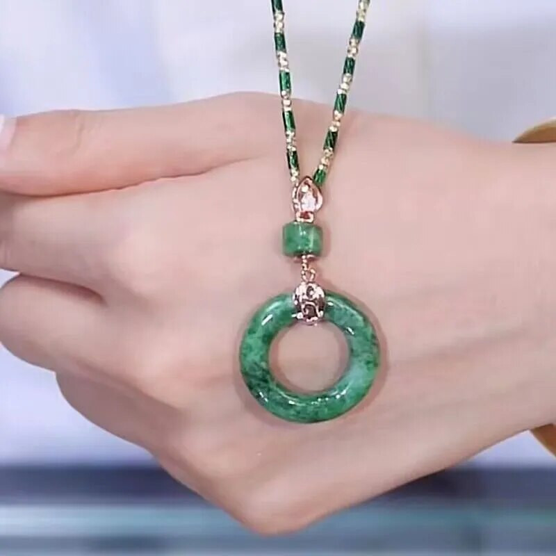 Moodne vintage imitatsioon Wada Jade Rabbit võlu naiste kaelakee peen luksuslik ripats kaelakee tüdruku sünnipäeva kingitus sõbrale