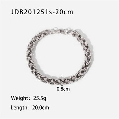 Youthway meeste 8 mm roostevabast terasest käevõru Kuuba lingiga kett kullast hõbedast värvi meestele randme ehted kingitus 2022