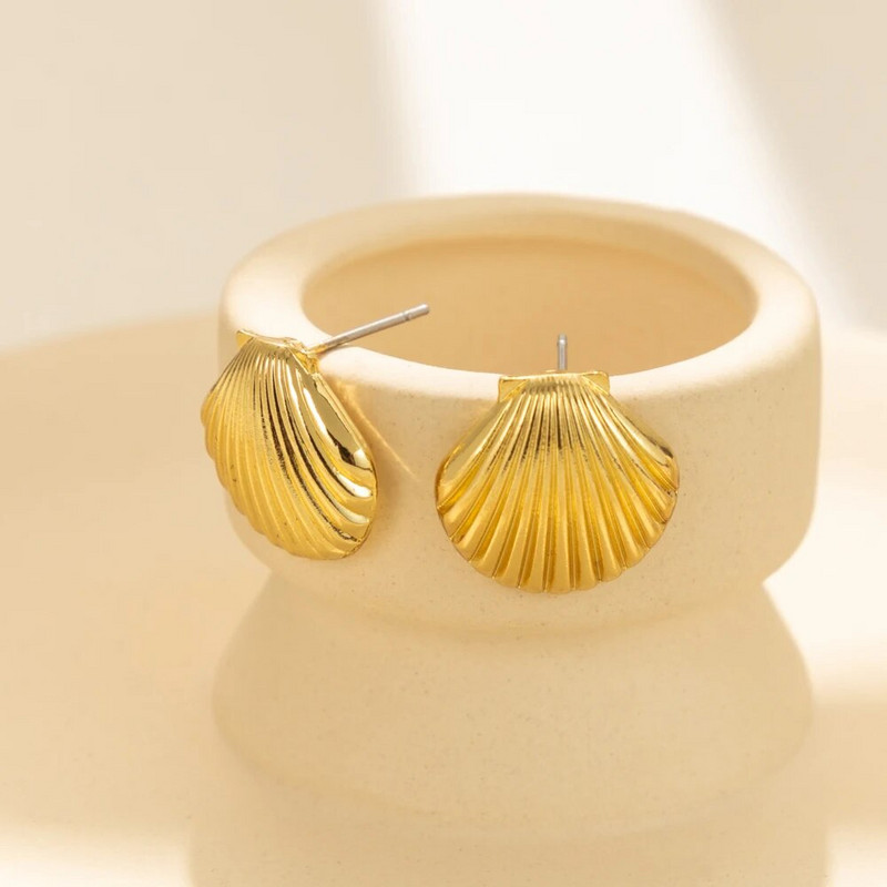 2023. gada jauni vintage gliemežvāku auskari sievietēm Radoša mode Sieviešu romantiski balles auskari Juvelierizstrādājumu vairumtirdzniecība Tiešā pārdošana