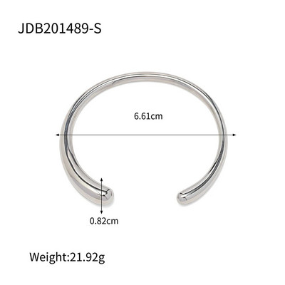 Youthway Luksuzna šarena narukvica s manžetama od nehrđajućeg čelika s kubičnim cirkonijevim biserom Vodootporni šik nakit Nakit Dodaci za žene