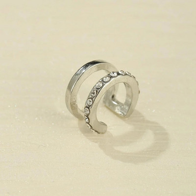 Izsmalcināti saspraužamie auskari ar sprādzi ausu manšete bez pīrsingu viltus skrimšļa auss sievietēm. Delikāti 2023. gada modes rotaslietas aksesuāri