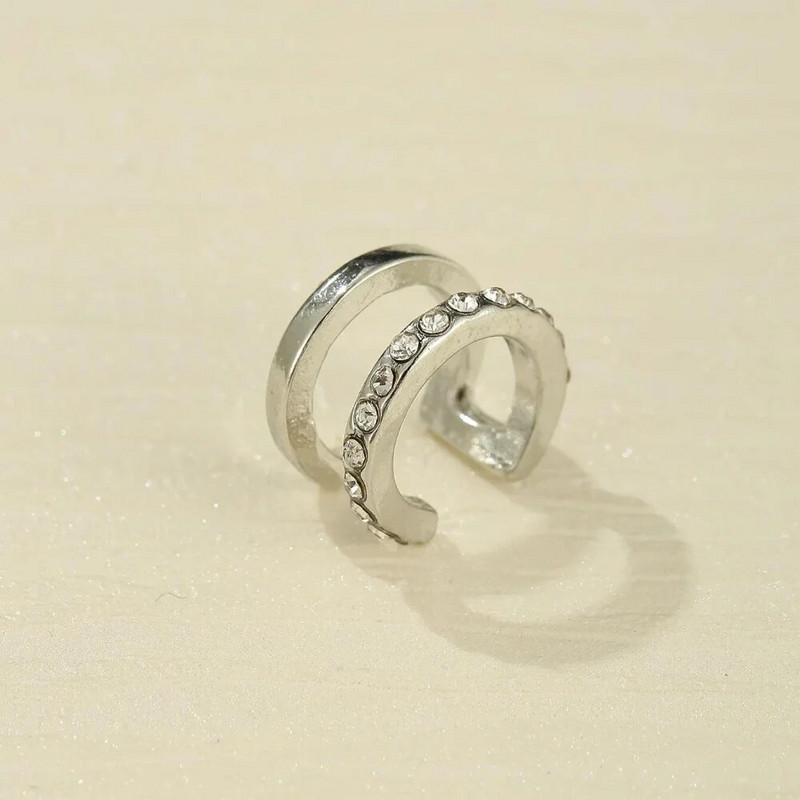 Izsmalcināti saspraužamie auskari ar sprādzi ausu manšete bez pīrsingu viltus skrimšļa auss sievietēm. Delikāti 2023. gada modes rotaslietas aksesuāri