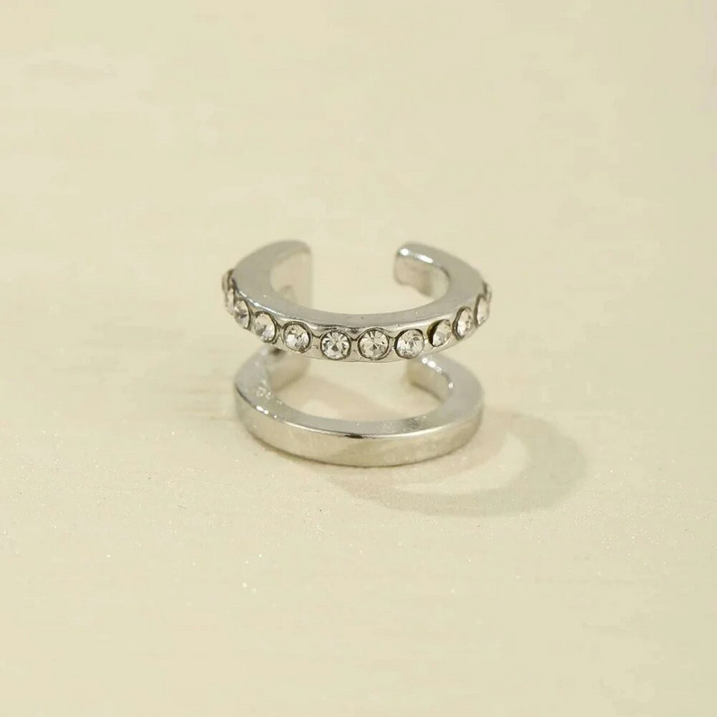 Izsmalcināti saspraužamie auskari ar sprādzi ausu manšete bez pīrsingu viltus skrimšļa auss sievietēm. Delikāti 2023. gada modes rotaslietas aksesuāri