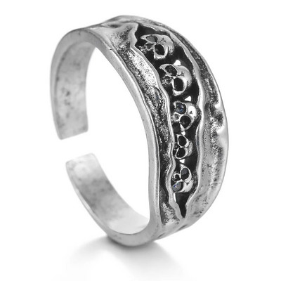 Ολόσωμος σκελετός Skull Ring Ανδρικά και Γυναικεία Hip Hop Rock Dark Hug Open Ring Demon Punk Gothic Biker Κοσμήματα Δώρα απόκριες