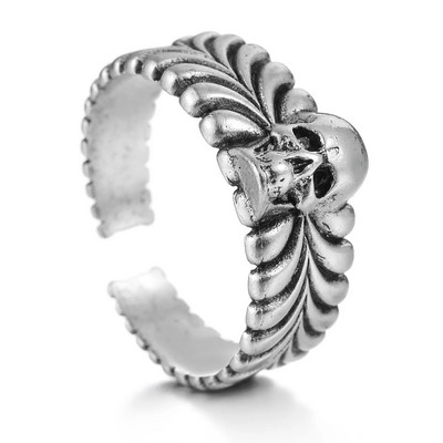 Ολόσωμος σκελετός Skull Ring Ανδρικά και Γυναικεία Hip Hop Rock Dark Hug Open Ring Demon Punk Gothic Biker Κοσμήματα Δώρα απόκριες