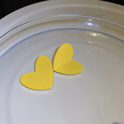 Új divat koreai egyszerű szív fülbevalók személyiség szerelmes fülbevaló piros szín nyári temperamentum fülbevaló esküvői ékszer