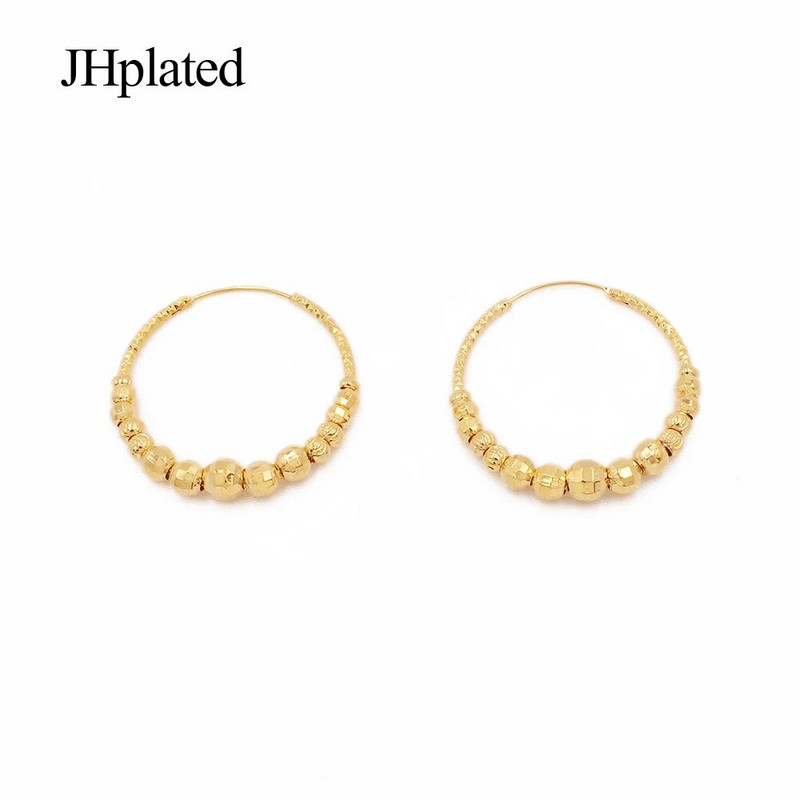 Fülbevaló arany színű nagy kerek karika fülbevaló piring arany fülbevaló piercing kiegészítők nőknek/lányoknak dísz ékszerek ajándékok