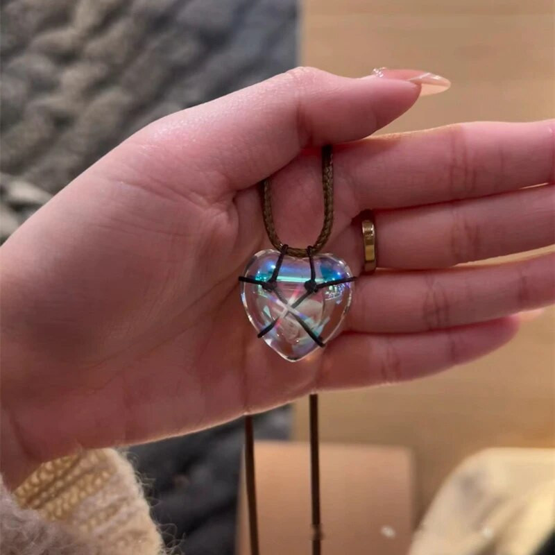 Mada Meilė Mieli karoliai pilies princesės širdies karoliai pora Bestie raktikaulio grandinėlės pakabukas Meilės gimtadienio dovana