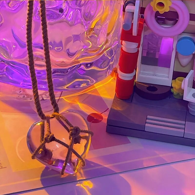 Mada Meilė Mieli karoliai pilies princesės širdies karoliai pora Bestie raktikaulio grandinėlės pakabukas Meilės gimtadienio dovana