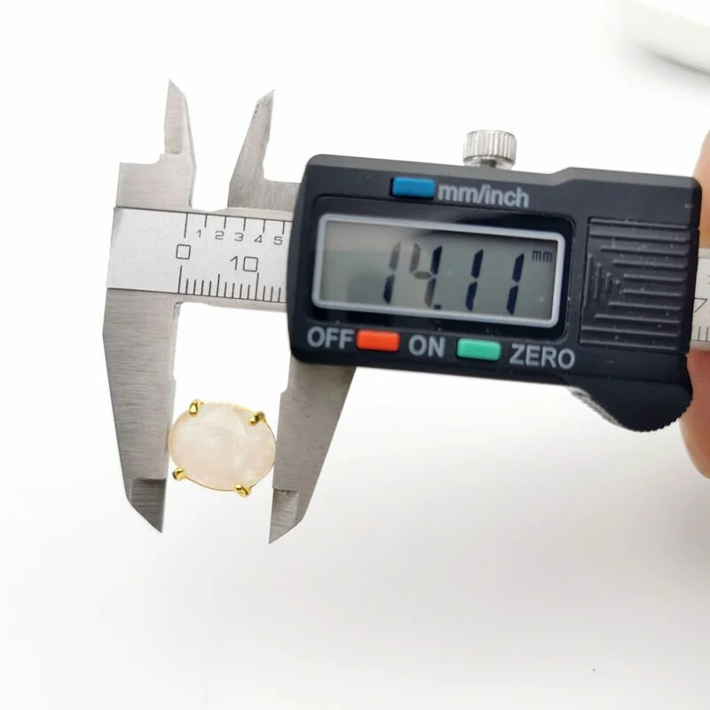 Οβάλ Σκουλαρίκια Καρφωτά Ασημί Χρώμα Φυσική Πέτρα με πολύπλευρη Ροζ Χαλαζία Κρύσταλλο Tiger Eye lapis lazuli Θεραπευτικό κόσμημα Γυναικείο