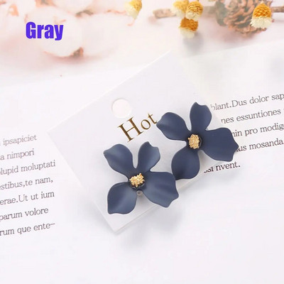 1 Pāris Modes ziedu auskari Boho ziedu formas margrietiņas auskari kāzu ballīte retro greznas rotaslietas dāvanas meitenēm