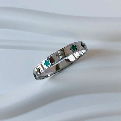 Karštas išpardavimas mados aukso spalvos nerūdijančio plieno gėlių apyrankės ir apyrankės moterims Pulseira Love Mielos apyrankės papuošalai vakarėliui