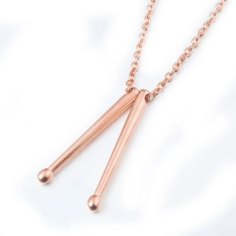 Meeste kaelakee rokkarid jazzbänd Trumm kaelakee ripatstrummarid tropptrummid metallist ripatskett ehted kingitus