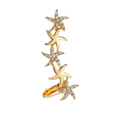 Bohēmijas NO Pīrsings kristāla Rhinestone Ear Cuff Wrap Stud Clip Auskari Sievietēm Meitenēm Moderni Auskari Juvelierizstrādājumi Juvelierizstrādājumi