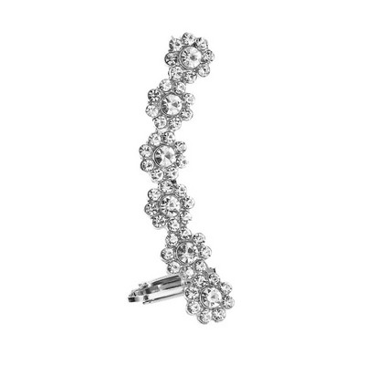 Bohēmijas NO Pīrsings kristāla Rhinestone Ear Cuff Wrap Stud Clip Auskari Sievietēm Meitenēm Moderni Auskari Juvelierizstrādājumi Juvelierizstrādājumi