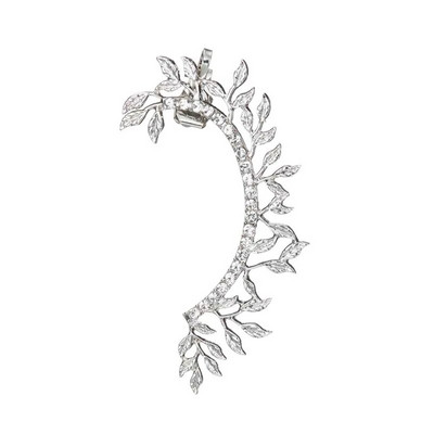 Bohēmijas NO Pīrsings kristāla Rhinestone Ear Cuff Wrap Stud Clip Auskari Sievietēm Meitenēm Moderni Auskari Juvelierizstrādājumi Juvelierizstrādājumi