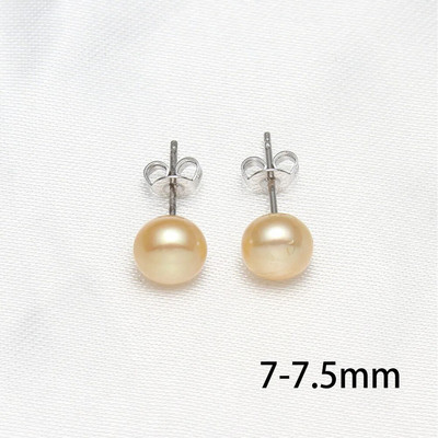 Dabīgo pērļu auskari 6-12 mm purpursarkani rozā melni zili saldūdens pērļu auskari sudraba krāsā Perlas auskari sievietēm Oorbellen