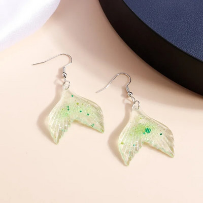 Žalios spalvos gyvūnas drugelis guminis meškiukas varlės auskarai moterims brincos gėrimai debesėlis gėlė vasaros vestuvių vakarėlis papuošalai dovanos