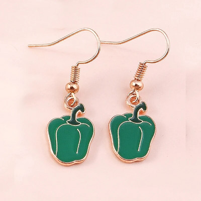 Žalios spalvos gyvūnas drugelis guminis meškiukas varlės auskarai moterims brincos gėrimai debesėlis gėlė vasaros vestuvių vakarėlis papuošalai dovanos