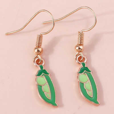 Žalios spalvos gyvūnas drugelis guminis meškiukas varlės auskarai moterims brincos gėrimai debesėlis gėlė vasaros vestuvių vakarėlis papuošalai dovanos