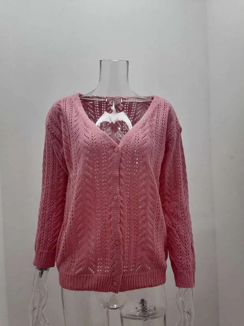 Ikdienas, seksīgi, dobi ielu apģērbi ar garām piedurknēm pavasara sieviešu apģērbi rudens trikotāžas jaciņa Y2k modes apģērbi retro džemperi