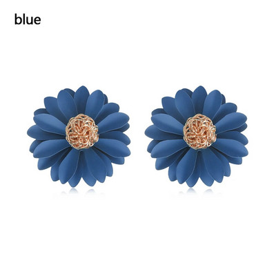 Μόδα Daisy Flower Ear Stud Νέο κορεατικό στιλ ιδιοσυγκρασίας σκουλαρίκια για γυναίκες Μπαρόκ σκουλαρίκι Διακόσμηση αυτιών Κομψό κόσμημα γοητείας