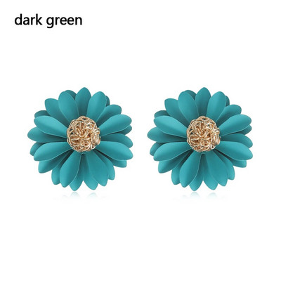 Μόδα Daisy Flower Ear Stud Νέο κορεατικό στιλ ιδιοσυγκρασίας σκουλαρίκια για γυναίκες Μπαρόκ σκουλαρίκι Διακόσμηση αυτιών Κομψό κόσμημα γοητείας