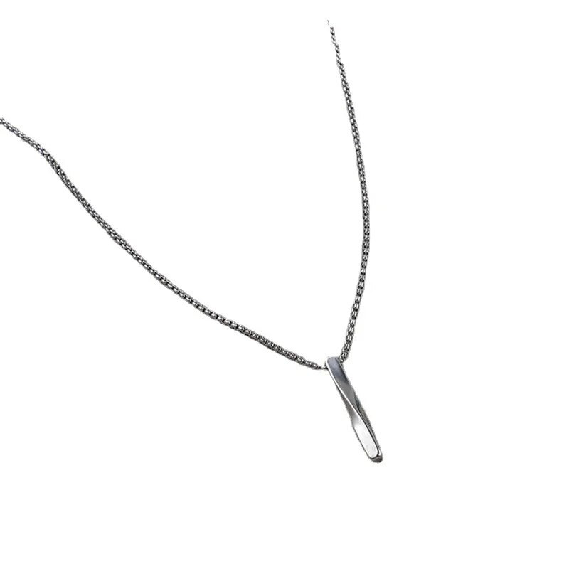 Vintage Μόδα Σπιράλ Μακρύ Κολιέ Ανδρικά Hip Hop Γυναικεία Απλή Αλυσίδα Προσωπικότητας Κρεμαστό Κολιέ Punk Κοσμήματα Δώρο γιακά Hombre