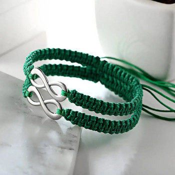 2 бр./компл. Безкрайни гривни Bohemia Vintage Rope Chain Charm Bracelets Жени Мъже Ръчно изработени Friendship Lovers Бижута Подаръци за парти