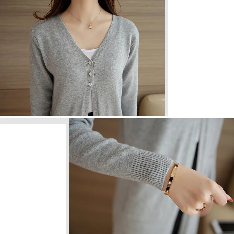 Sieviešu jaka Solid Harajuku Slim džemperi Studentu Preppy Sweet Girl Cute Trikotāžas Jauns, Mīksts, Karstais Izpārdošana 2021. gada rudenī