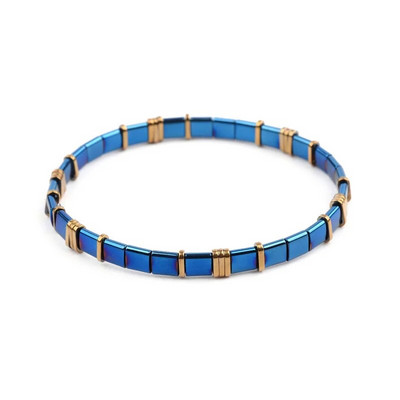 Tila Krelles Rokassprādzes Sievietēm Mode Boho Stretch Distance Stikla krelles Miyuki Rokassprādzes Rokassprādzes Sieviešu šarmam Rotaslietas