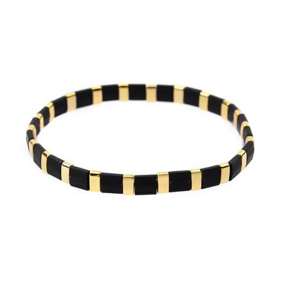 Tila Krelles Rokassprādzes Sievietēm Mode Boho Stretch Distance Stikla krelles Miyuki Rokassprādzes Rokassprādzes Sieviešu šarmam Rotaslietas