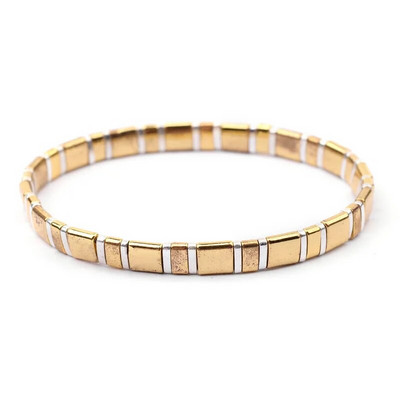 Tila Krelles Rokassprādzes Sievietēm Mode Boho Stretch Distance Stikla krelles Miyuki Rokassprādzes Rokassprādzes Sieviešu šarmam Rotaslietas