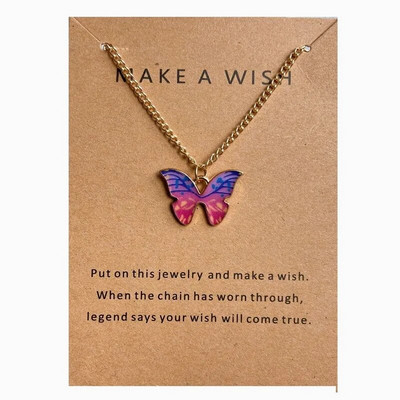 2022. aasta moe emailiga liblikas ripats kaelakee naistele ehted parim sõber värviline Choker kett Pulmapidu Y2K tarvikud