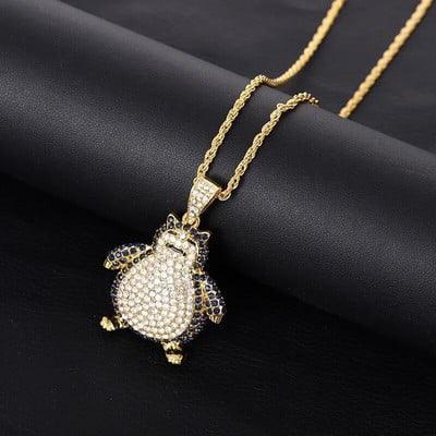 Pokemon veiksmo figūrėlės Gengar Pikachu Snorlax pakabukas animacinio filmo raktikaulio grandinė Lucky Charms karoliai, gimtadienio dovana vaikams žaislams